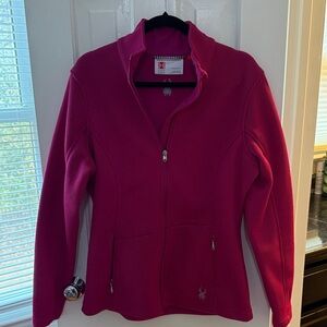 Spyder Women's Vibrant Pink Full Zip Jacket